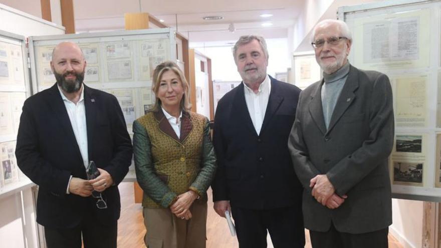 José Luis Rey, Sara Catrain, Luciano Vidán y Andrés García. | | C.PARDELLAS