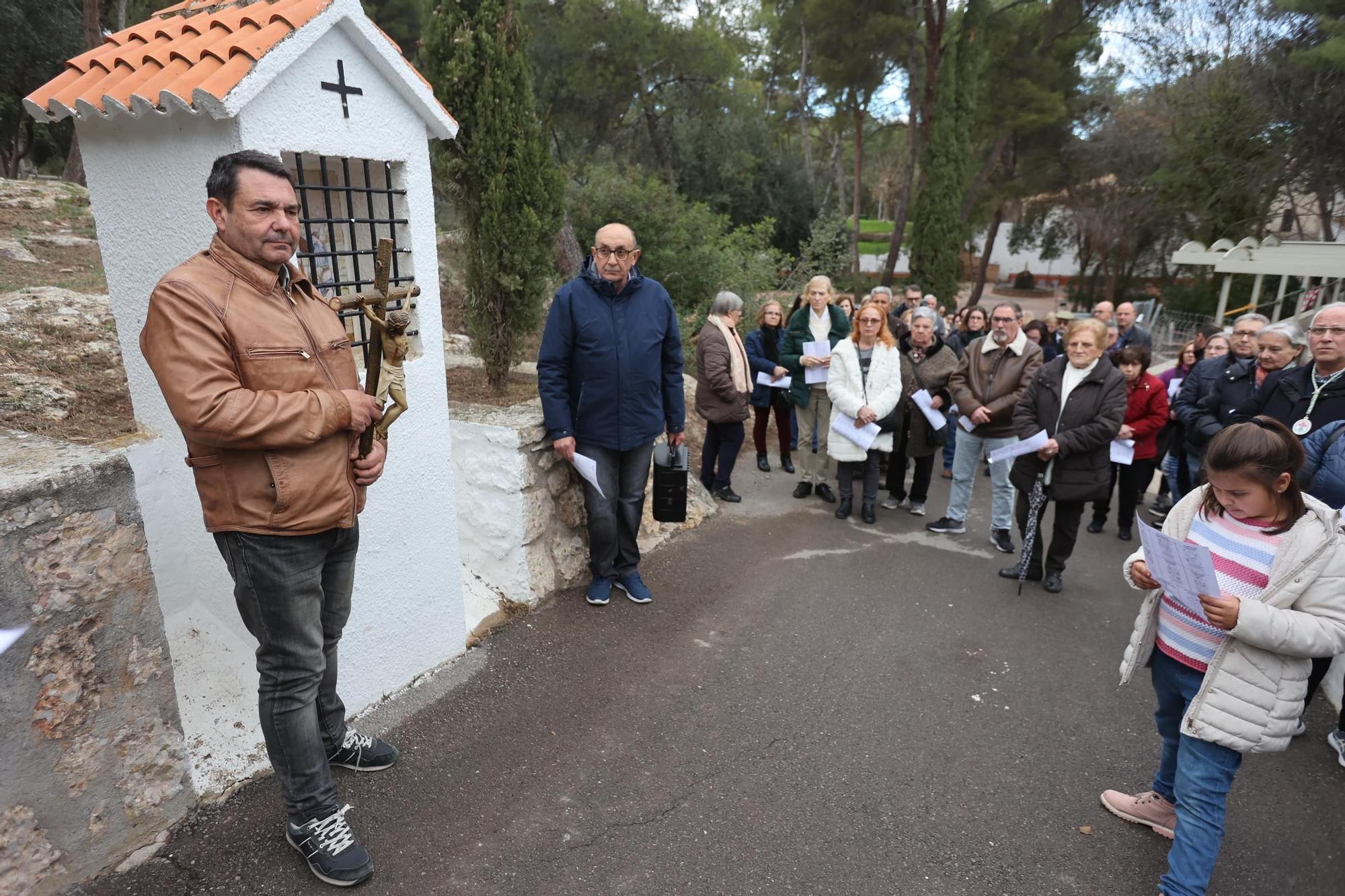 Fotos del vía crucis por el calvario de la ermita del Termet en Vila-real