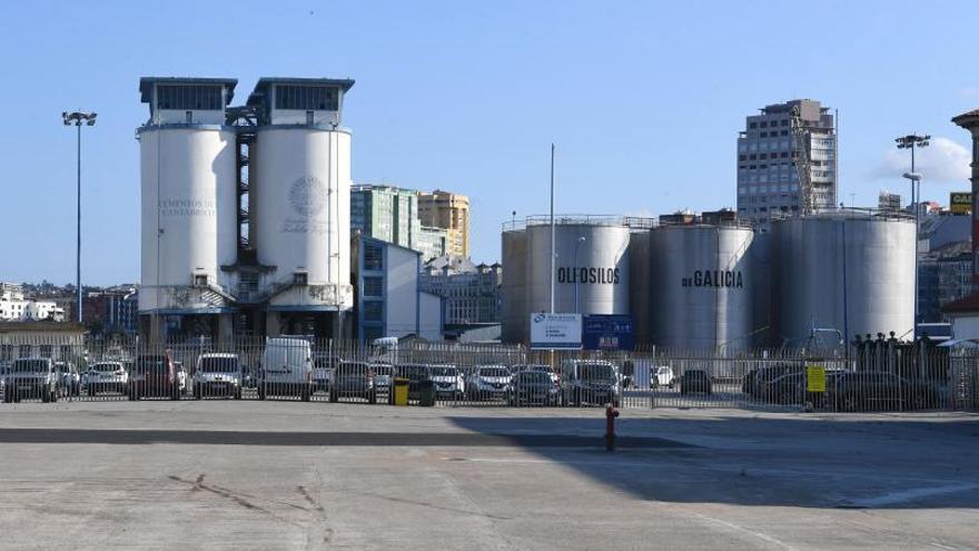 Instalaciones del muelle Calvo Sotelo, desde Batería.   | // CARLOS PARDELLAS