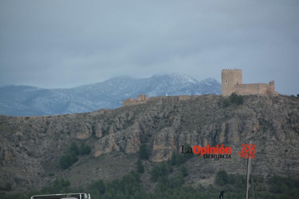 Nieve en el Altiplano murciano