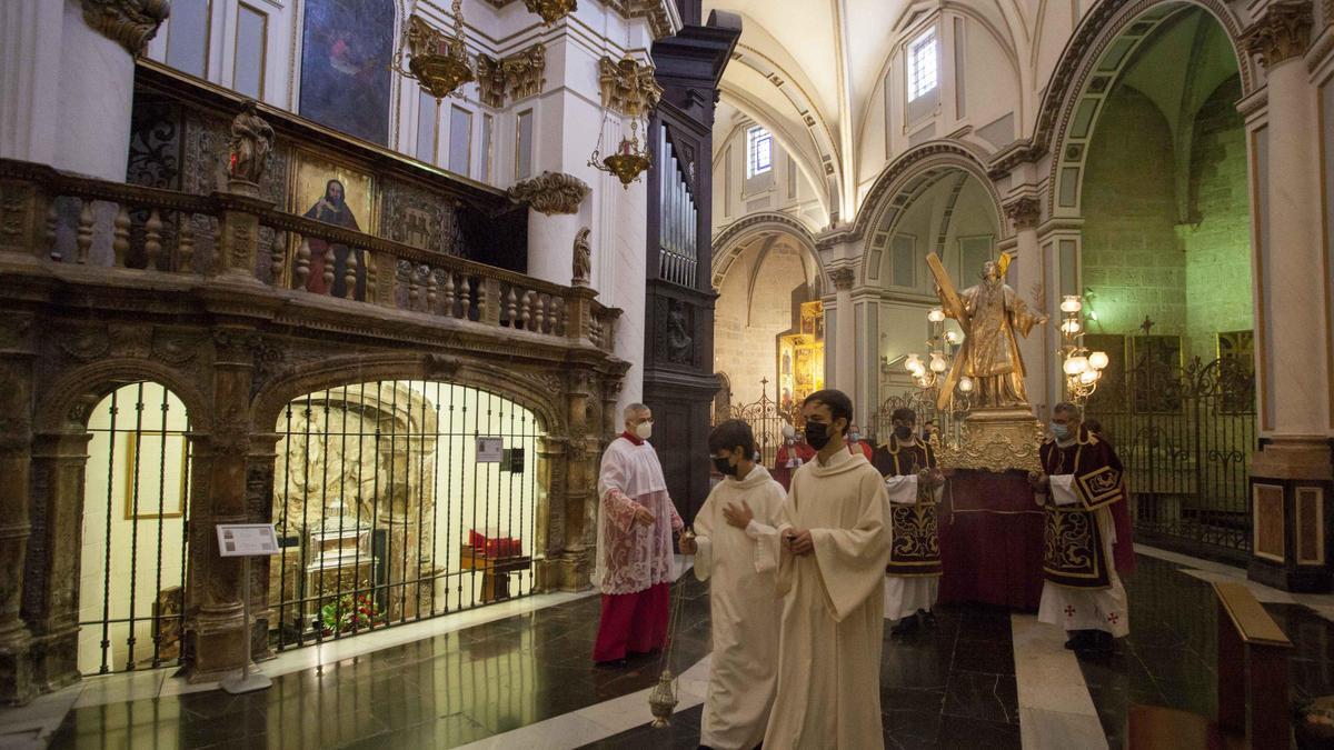 San Vicente Mártir se queda en el interior de la Catedral