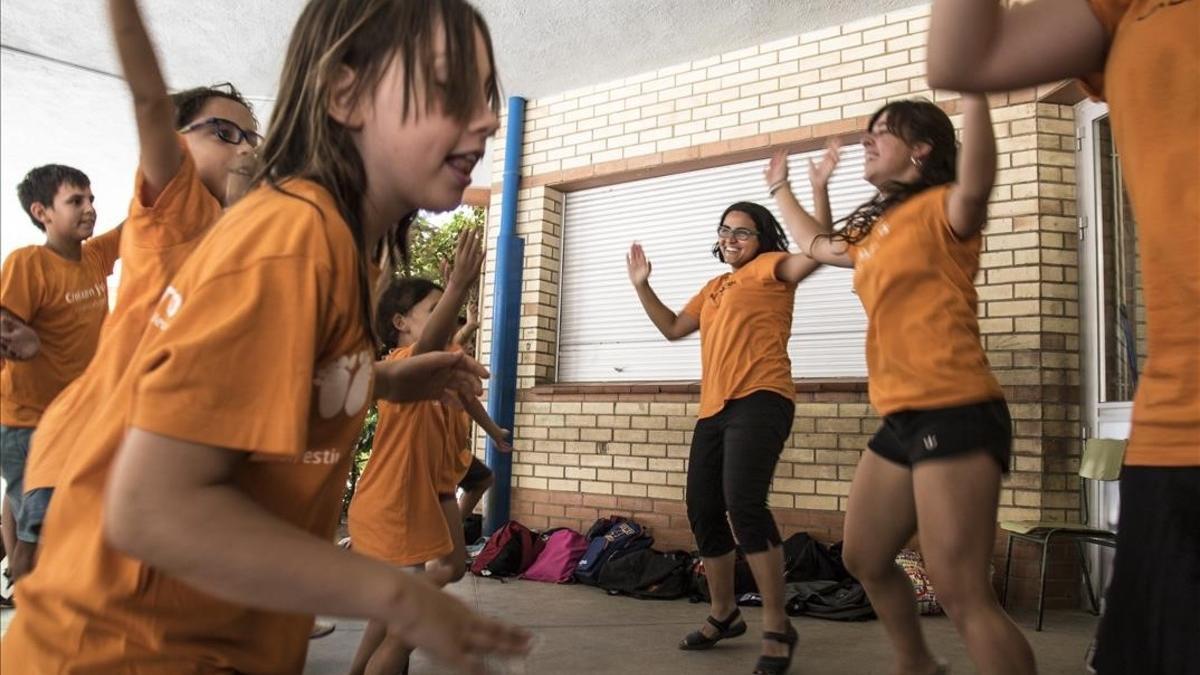 Actividades de ocio para menores el pasado julio.