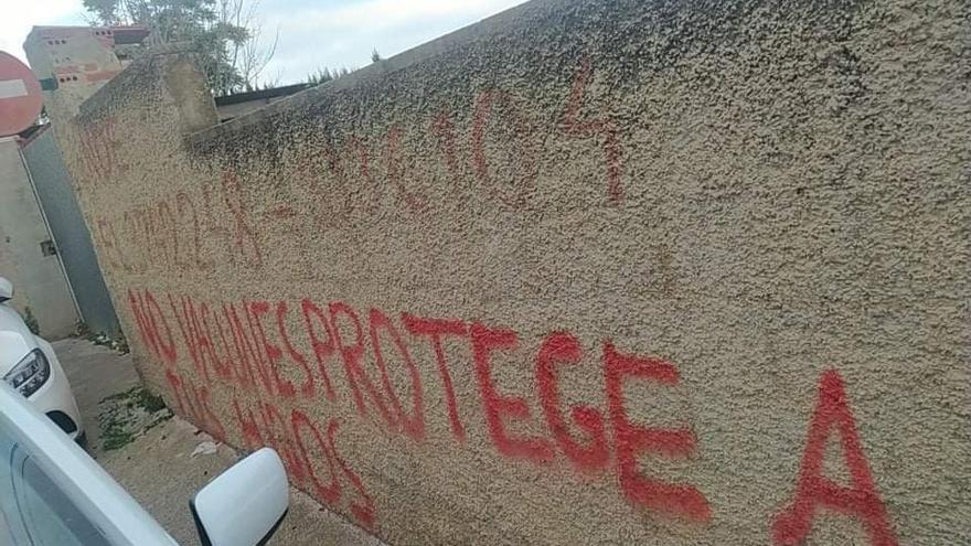 Otro de los mensajes antivacuna en un CEIP de Bétera