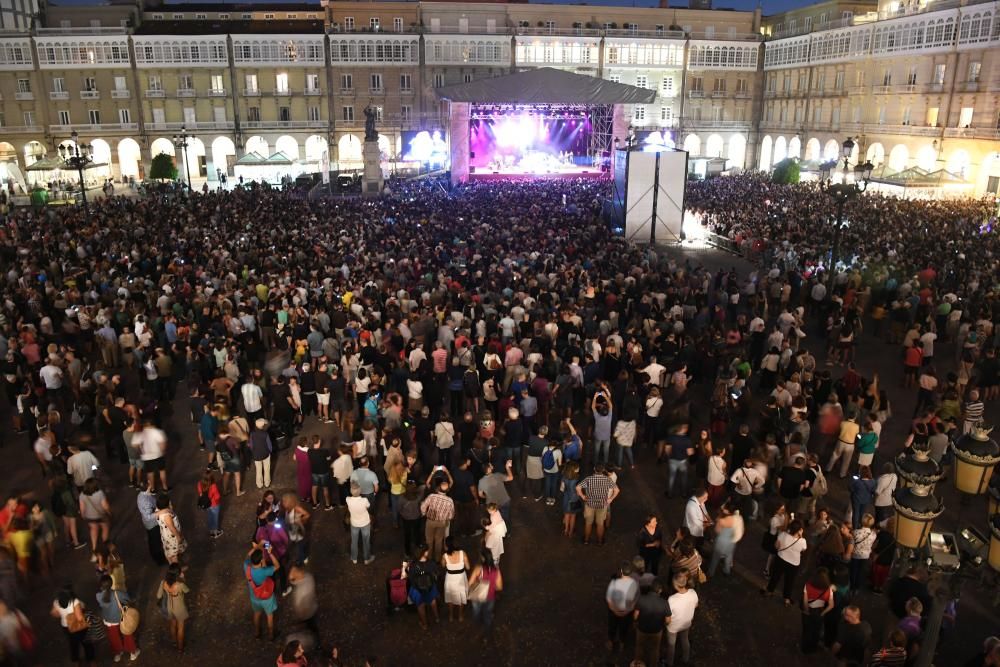 Gloria Gaynor abre las Fiestas María Pita A Coruña
