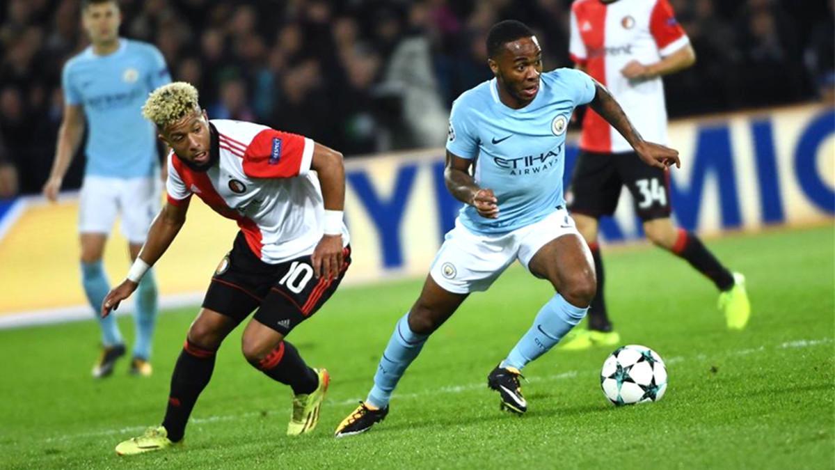 Contundente goleada del City ante el Feyenoord