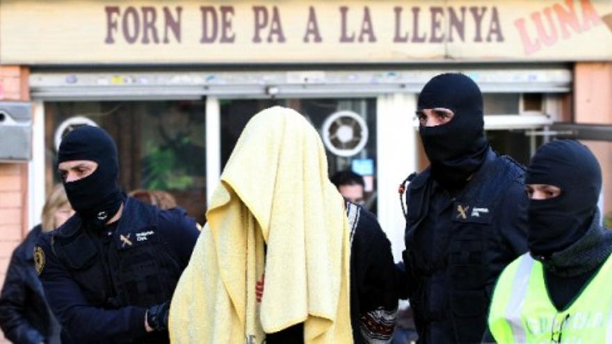 Cuatro detenidos en Badalona vinculados a una red yihadista