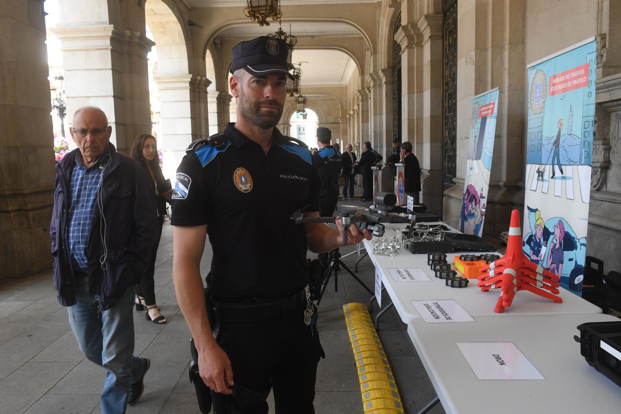 A Coruña celebra el Día de la Policía Local con una exhibición