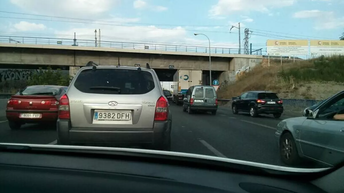 Los conductores madrileños, cercados por las obras: ahora cierran la salida de la M40 hacia la A4