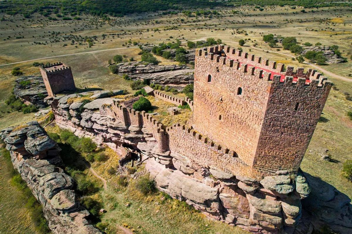 El Castillo de Zafra, una visita obligada en la provincia de Guadalajara.