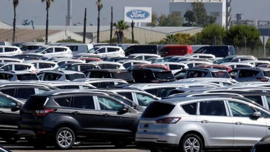 Vehículos producidos en la planta de Ford en Almussafes.