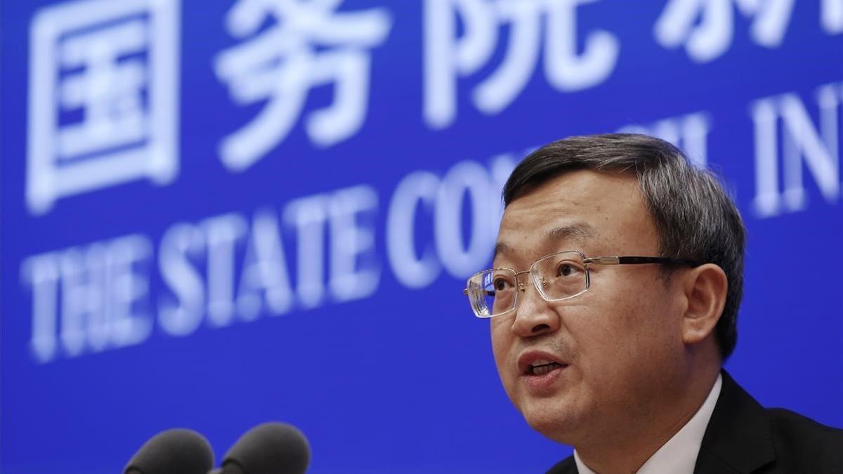 zentauroepp48440329 chinese vice minister of commerce wang shouwen speaks during190602144915