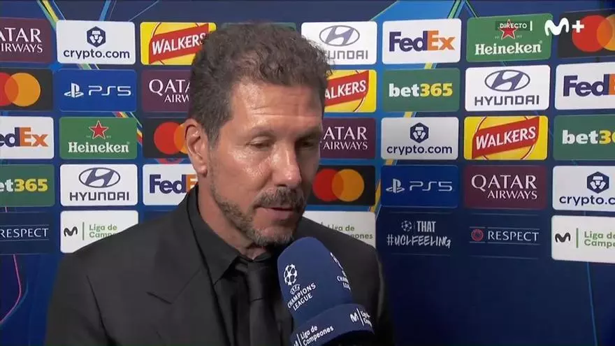 Simeone, sobre la titularidad de Julián: "Ayer tenía un pensamiento y hoy tengo otro"