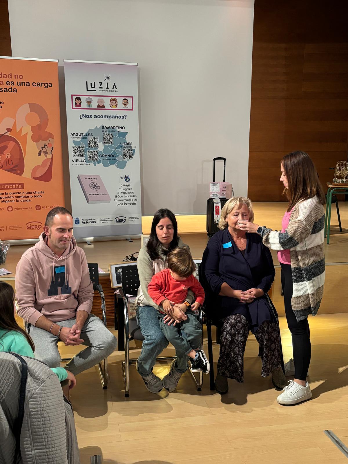 Uno de los juegos realizados en el programa