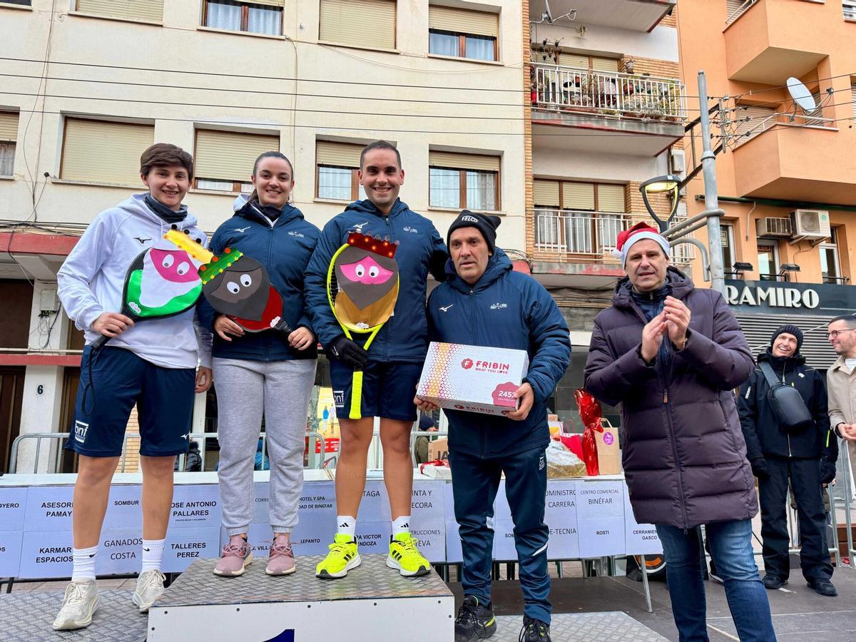 El equipo más numeroso.