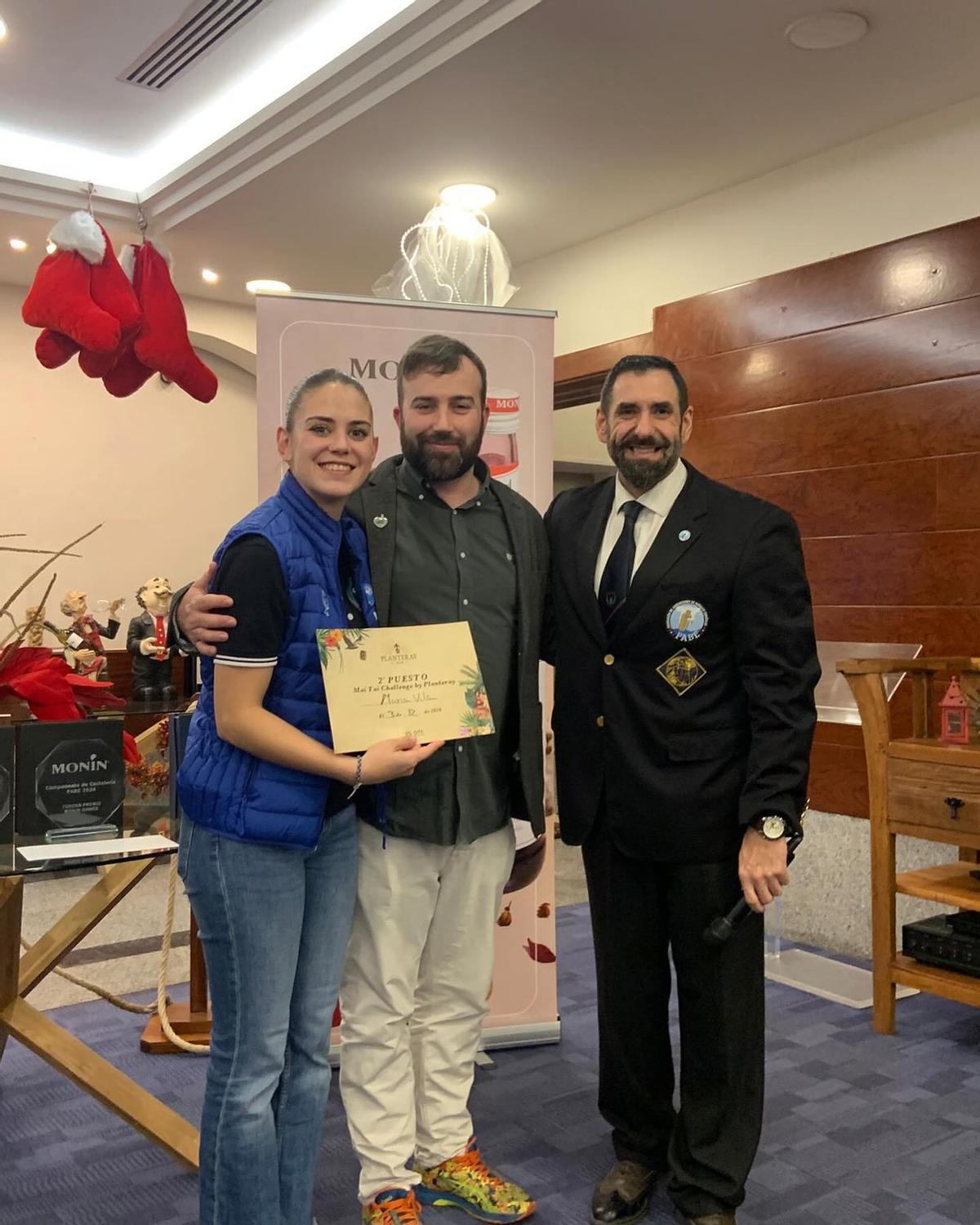 María Batán, subcampeona en el concurso "Planteray".