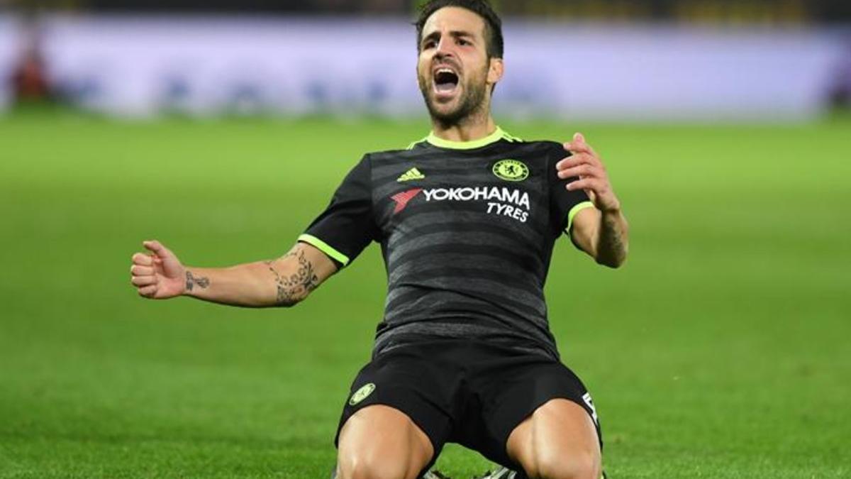 Cesc marcó sus dos primeros goles de la temporada en la prórroga