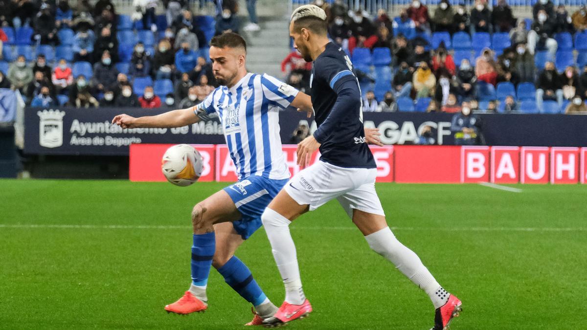 Las imágenes del Málaga CF - UD Ibiza.