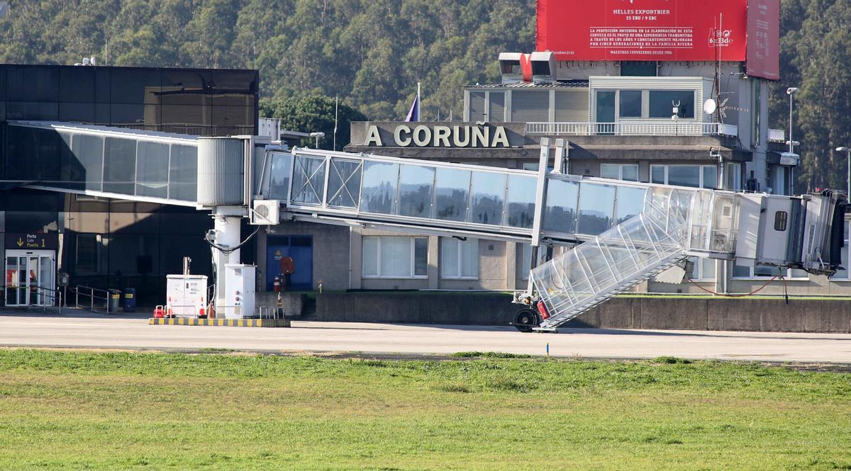 Fingers del aeropuerto de Alvedro