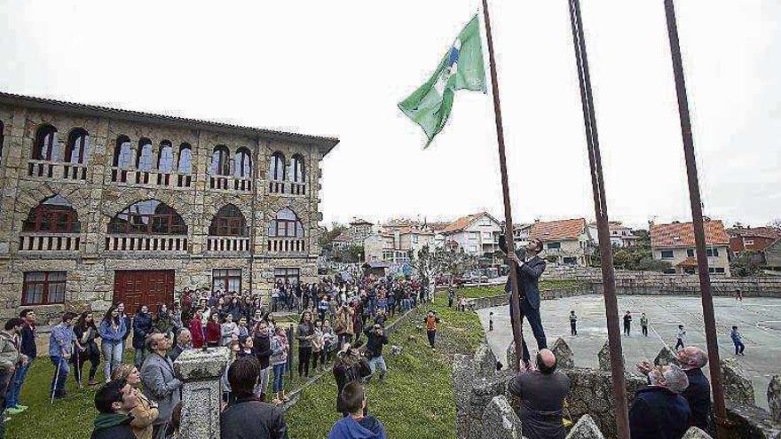 Adeac distingue al CPI de Panxón con la bandera verde por reducir su impacto medioambiental