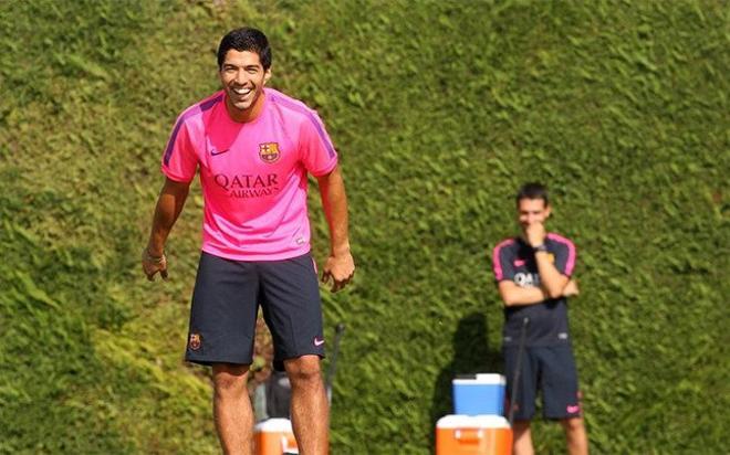 Luis Enrique prepara los últimos detalles antes del partido contra el Elche