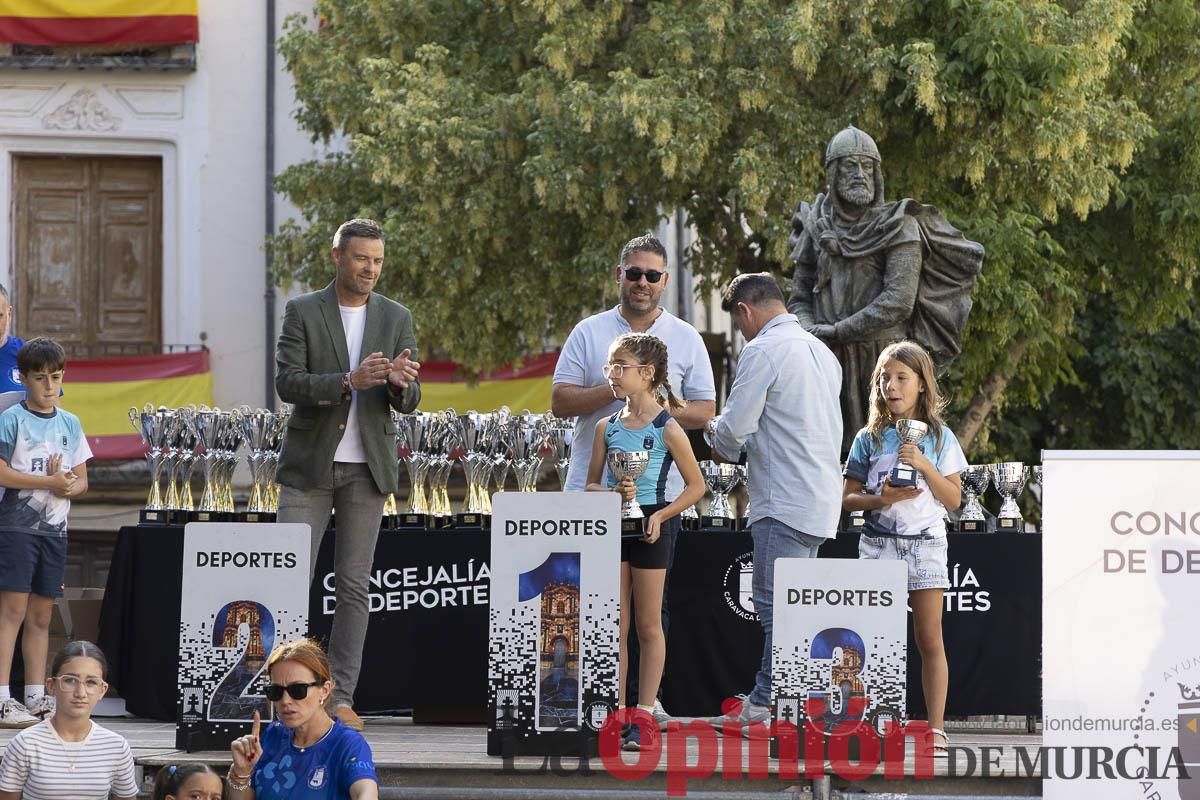 Clausura de las Escuelas Municipales Deportivas de Caravaca