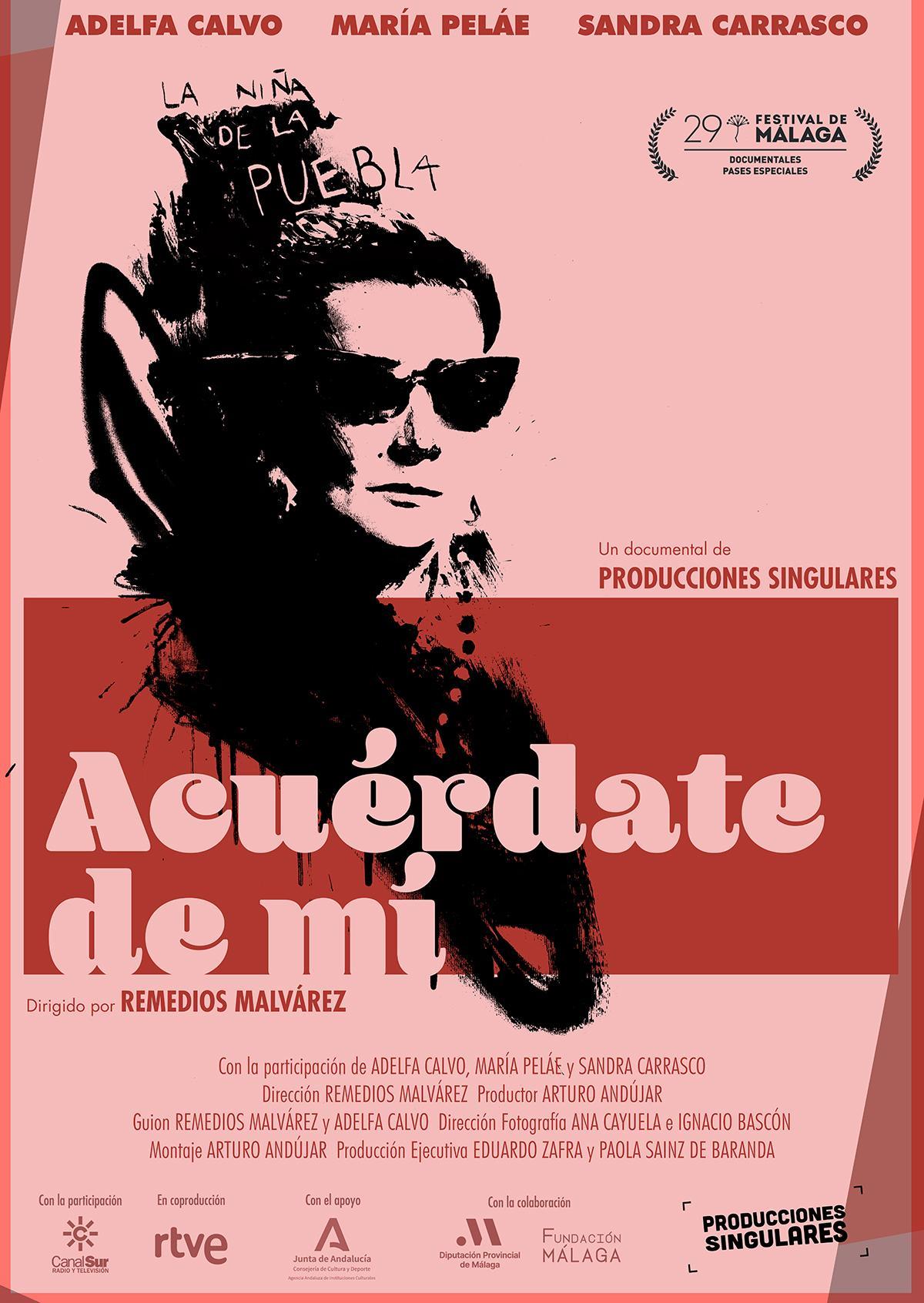 Cartel de La niña de la Puebla
