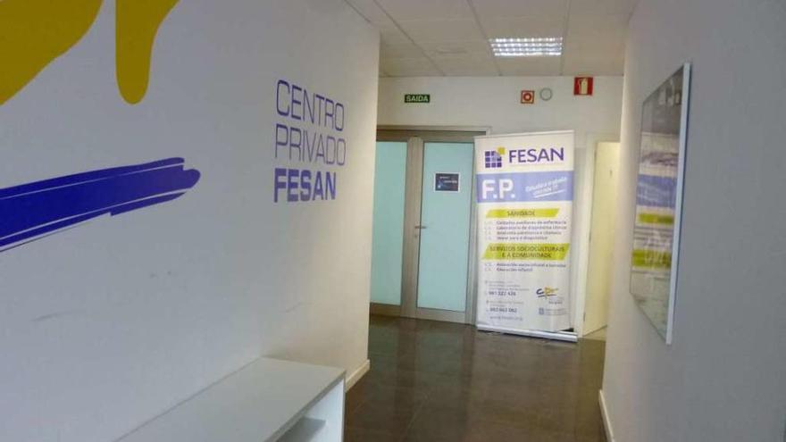 Interior de la sede de la fundación Fesán.