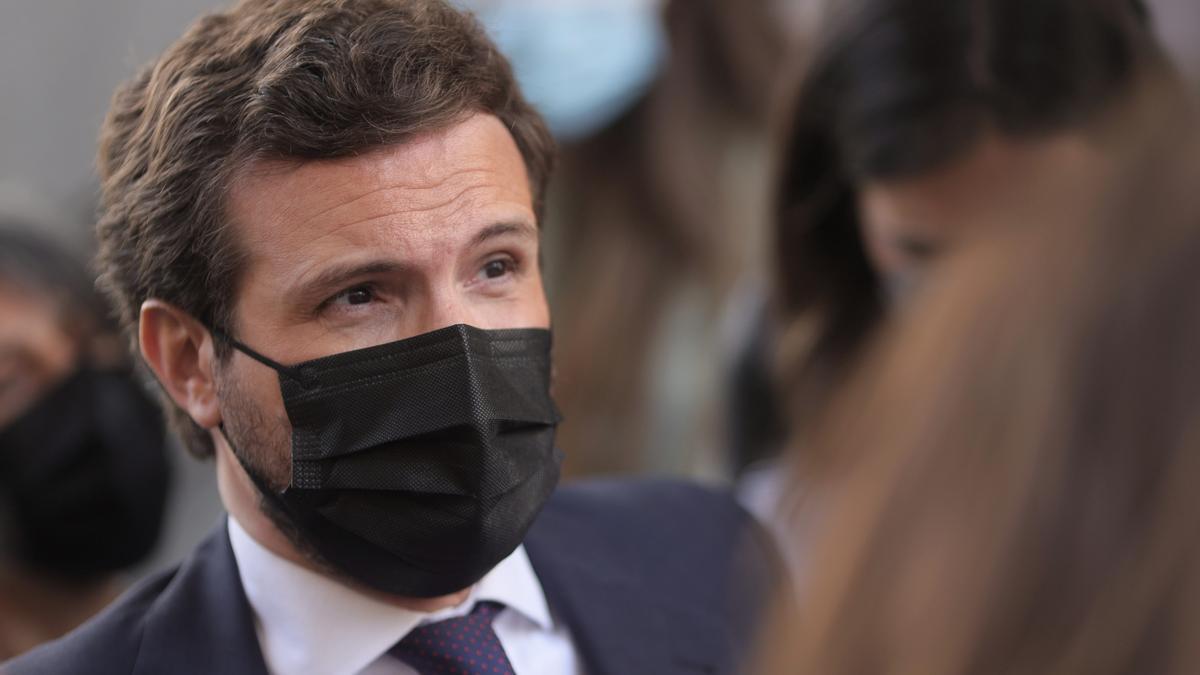 El líder del PP, Pablo Casado.