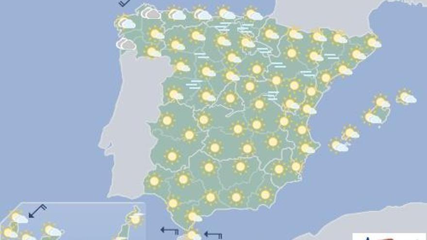 Cielos despejados en Canarias