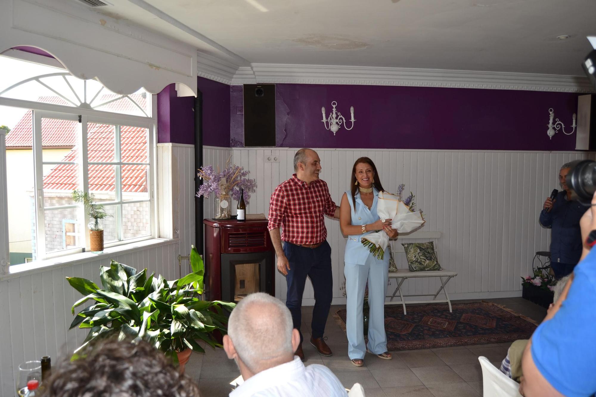 Más de 170 personas homenajean a Primitivo Aliste, sargento de la Guardia Civil de Rianxo durante 15 años
