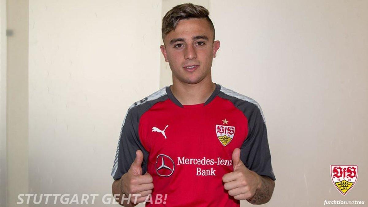 Pablo Maffeo, jugador del Stuttgart, ha sido apartado del equipo y será traspasado a final de temporada