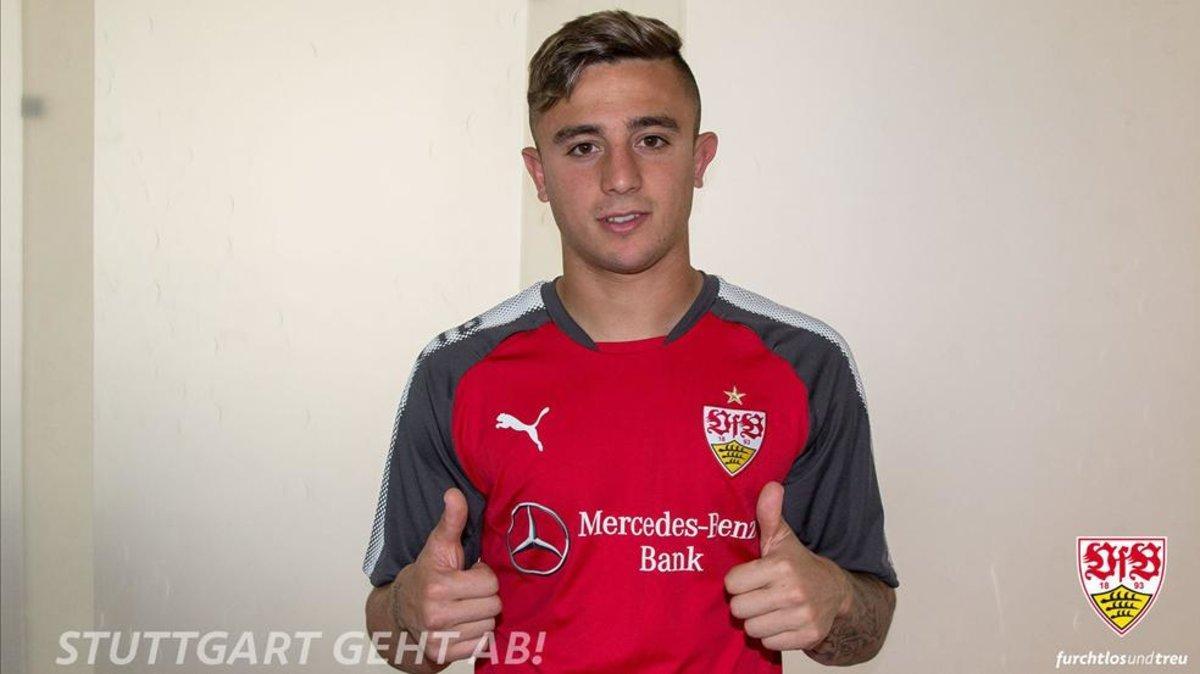 Pablo Maffeo, jugador del Stuttgart, ha sido apartado del equipo y será traspasado a final de temporada