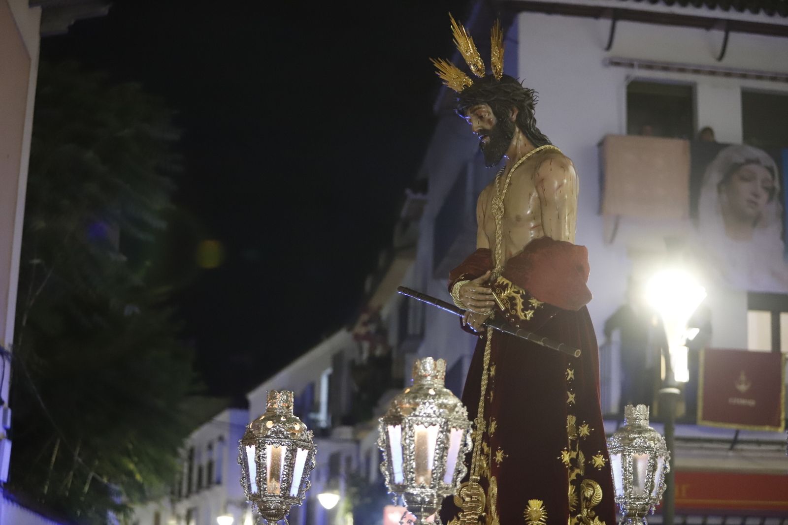 El traslado de Nuestro Padre Jesús de los Afligidos, en imágenes