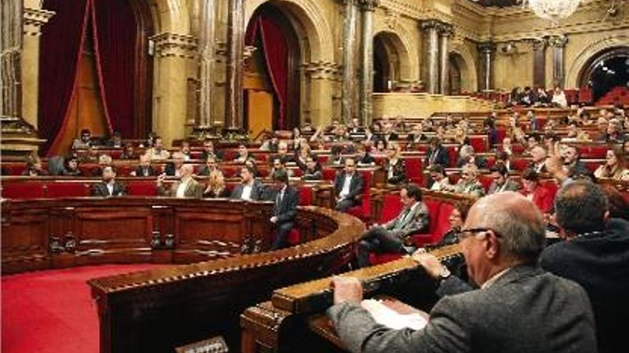 El Parlament de Catalunya va acollir ahir la segona sessió del ple ordinari.