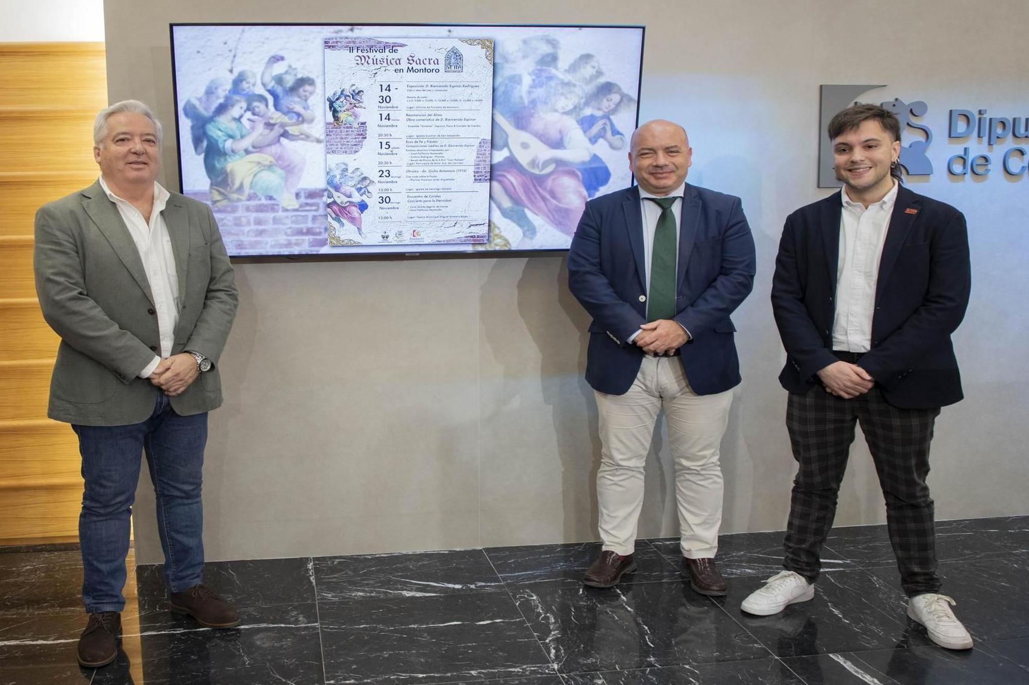 Presentación del Festival de Música Sacra de Montoro