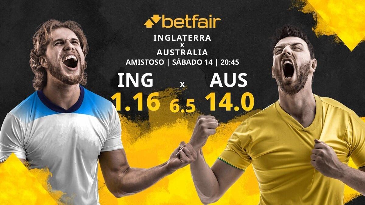 Inglaterra vs. Australia: horario, TV, estadísticas, clasificación y pronósticos