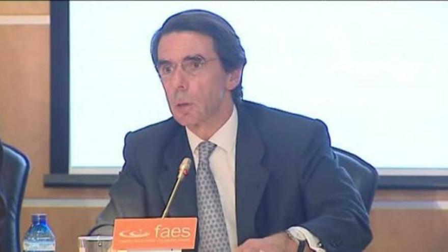 Aznar: “Estamos ante amenazas graves”