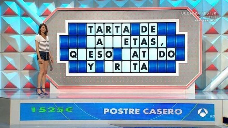 La audiencia critica a una concursantes de la Ruleta de la Suerte que se había quejado del programa