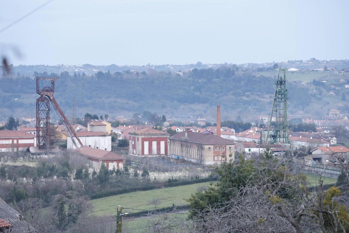 Así están las instalaciones de la mina La Camocha de Gijón (en imágenes)