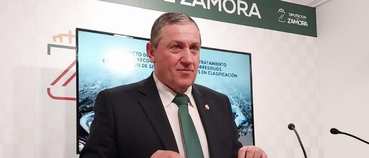Javier Faúndez, presidente de la Diputación Provincial. | J. N.