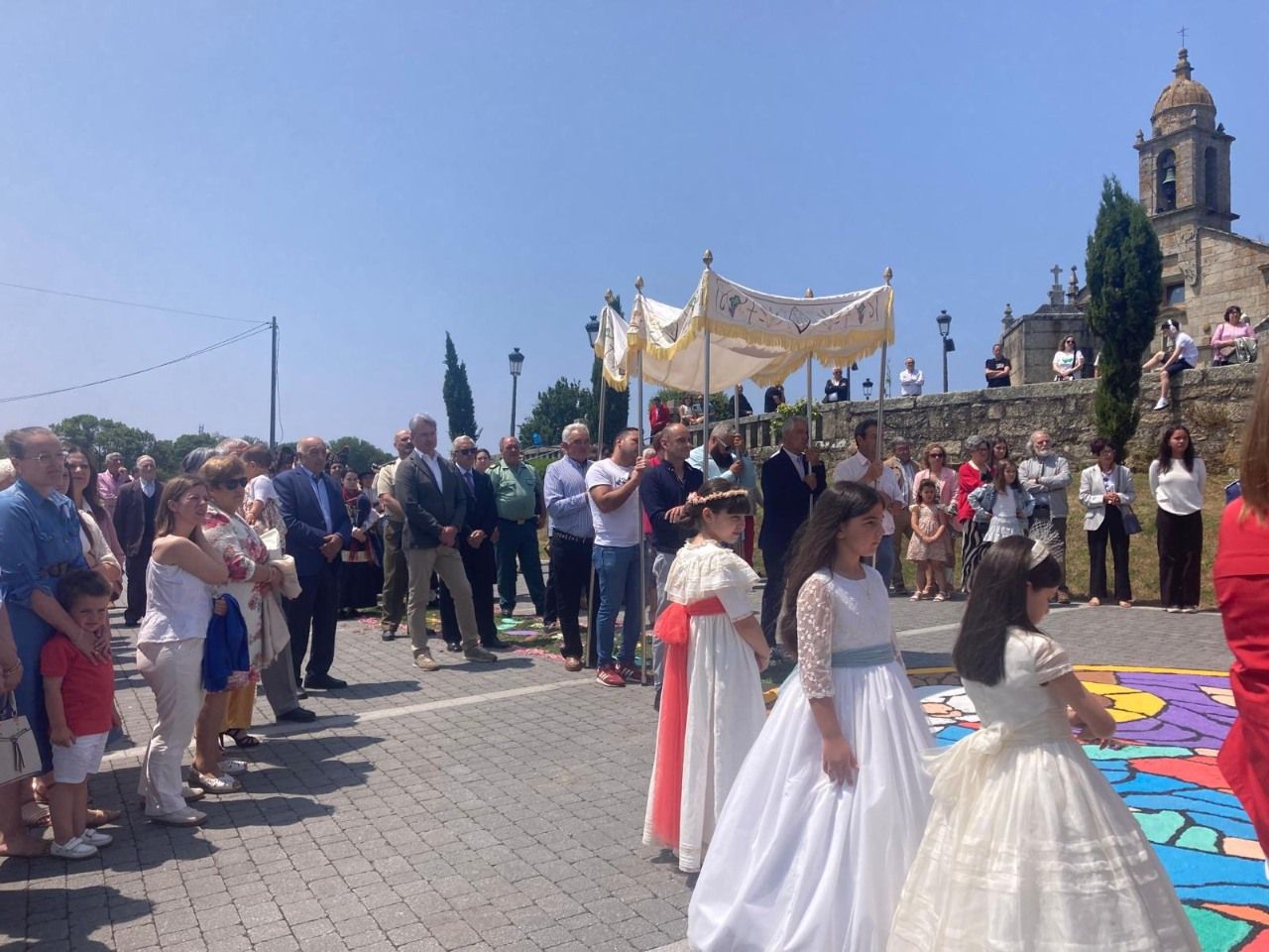 Así se vive este finde la fiesta de Sacramento en San Vicente de O Grove.