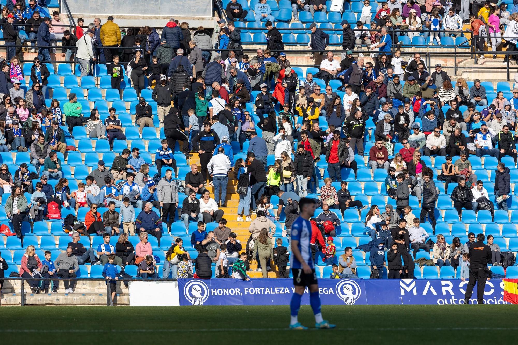 El Hércules pierde en el descuento en el Rico Pérez (0-1)