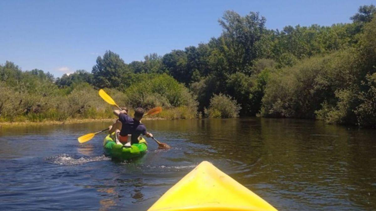 Las rutas en canoa muestras la riqueza de la ribera del Tera.