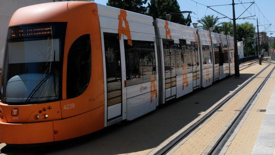 TRAM d&#039;Alacant supera por primera vez los 11 millones de usuarios en 2018