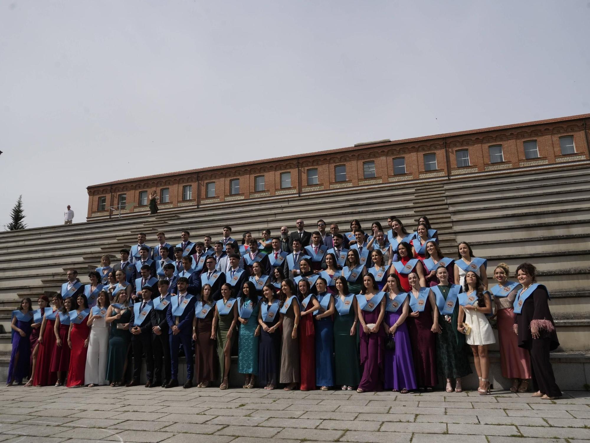 Graduación del alumnado de la Facultad de Educación del Campus Viriato de Zamora