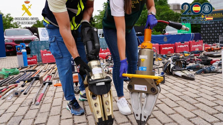 Desarticulan en la Vega Baja y Madrid una banda que asaltó 13 bancos en diez provincias