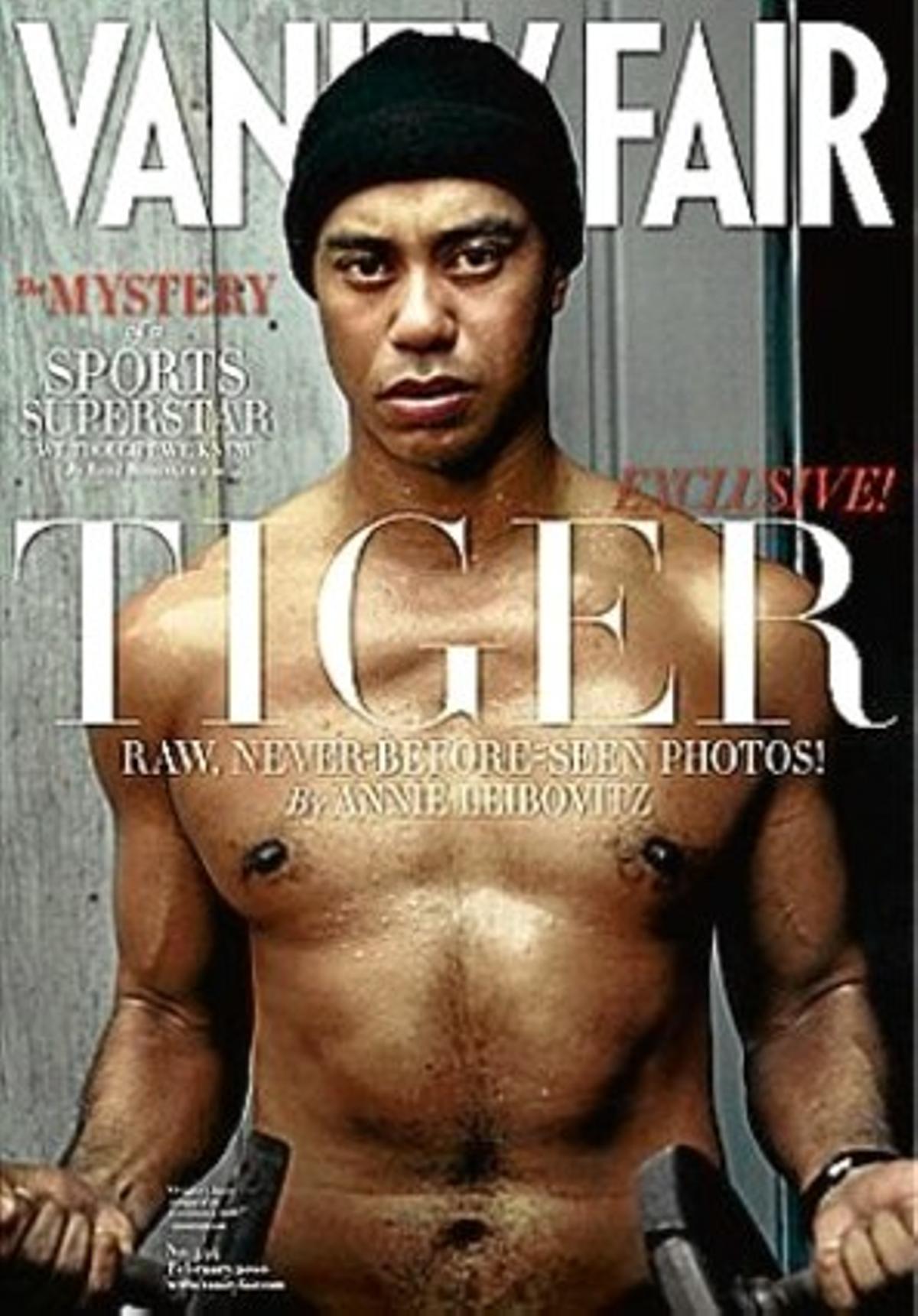 Tiger Woods posa mig despullat per a Leibovitz a Vanity Fair_MEDIA_1 Tiger Woods posa mig despullat per a Leibovitz a Vanity Fair_MEDIA_1