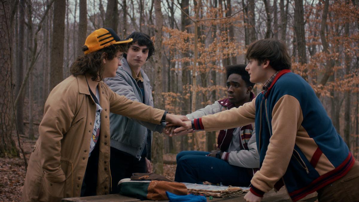 Un fotograma de la cinquena temporada de Stranger Things
