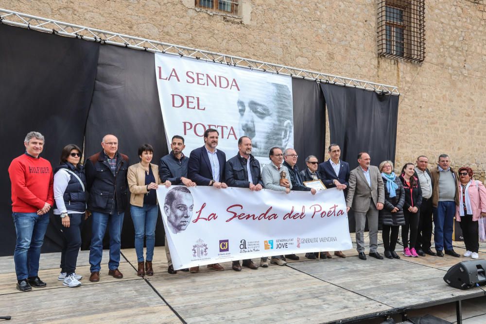 La provincia conmemora el aniversario de la muerte del poeta oriolano Miguel Hernández