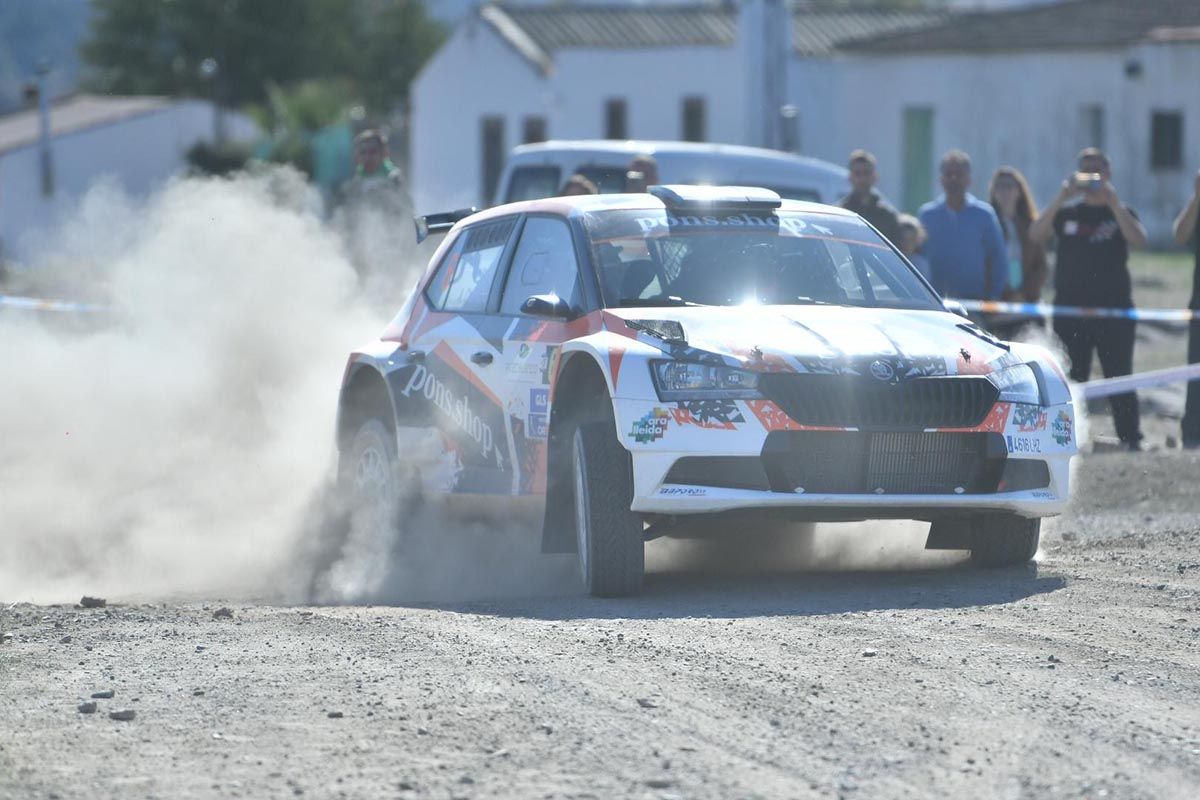 El Rally de tierra de Pozoblanco en imágenes